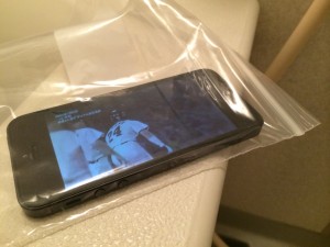 iPhoneを風呂で使う