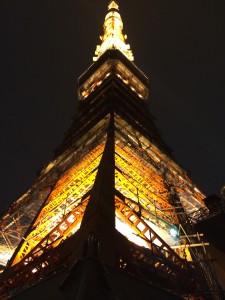 iPhoneで東京タワーの画像を加工する