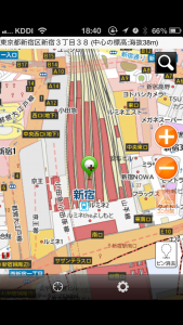 iOS6で使える地図 Mapion
