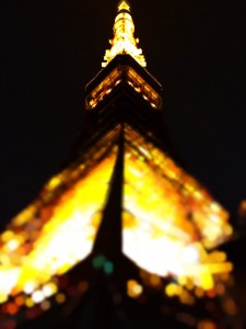 東京タワーの画像を加工